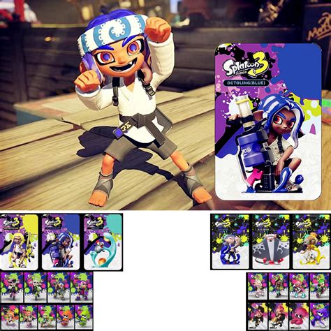 octoling amiibo nfc tags|27/23 Pcs Amiibo Game Cards NFC Tag For Splatoon .